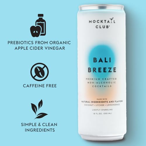 Nonalcoholic Craft Mocktail Variety