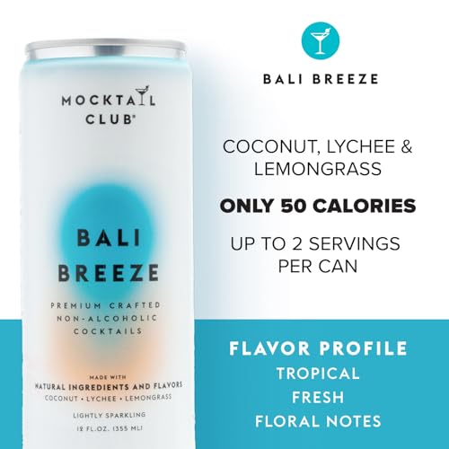 Nonalcoholic Craft Mocktail Variety