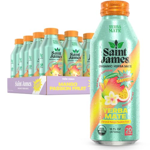 Organic Yerba Mate Fruit Drink, 12-Pack