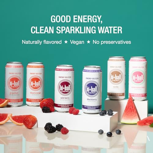 Sugar-Free Caffeinated Sparkling Seltzer