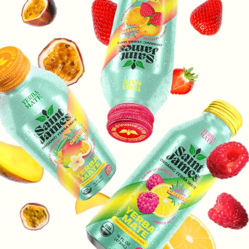 Organic Yerba Mate Fruit Drink, 12-Pack