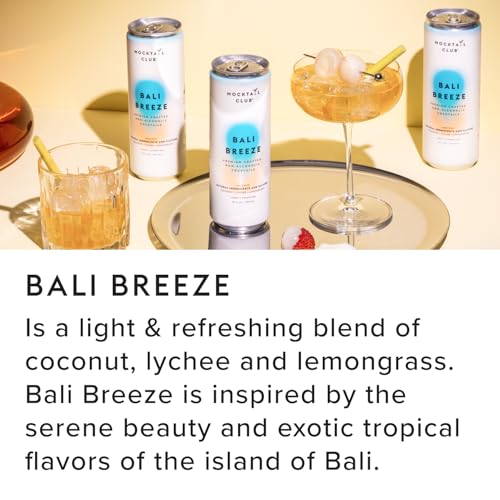 Nonalcoholic Craft Mocktail Variety