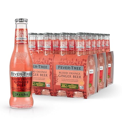 Blood Orange Ginger Beer Mixer, 24 Bottles