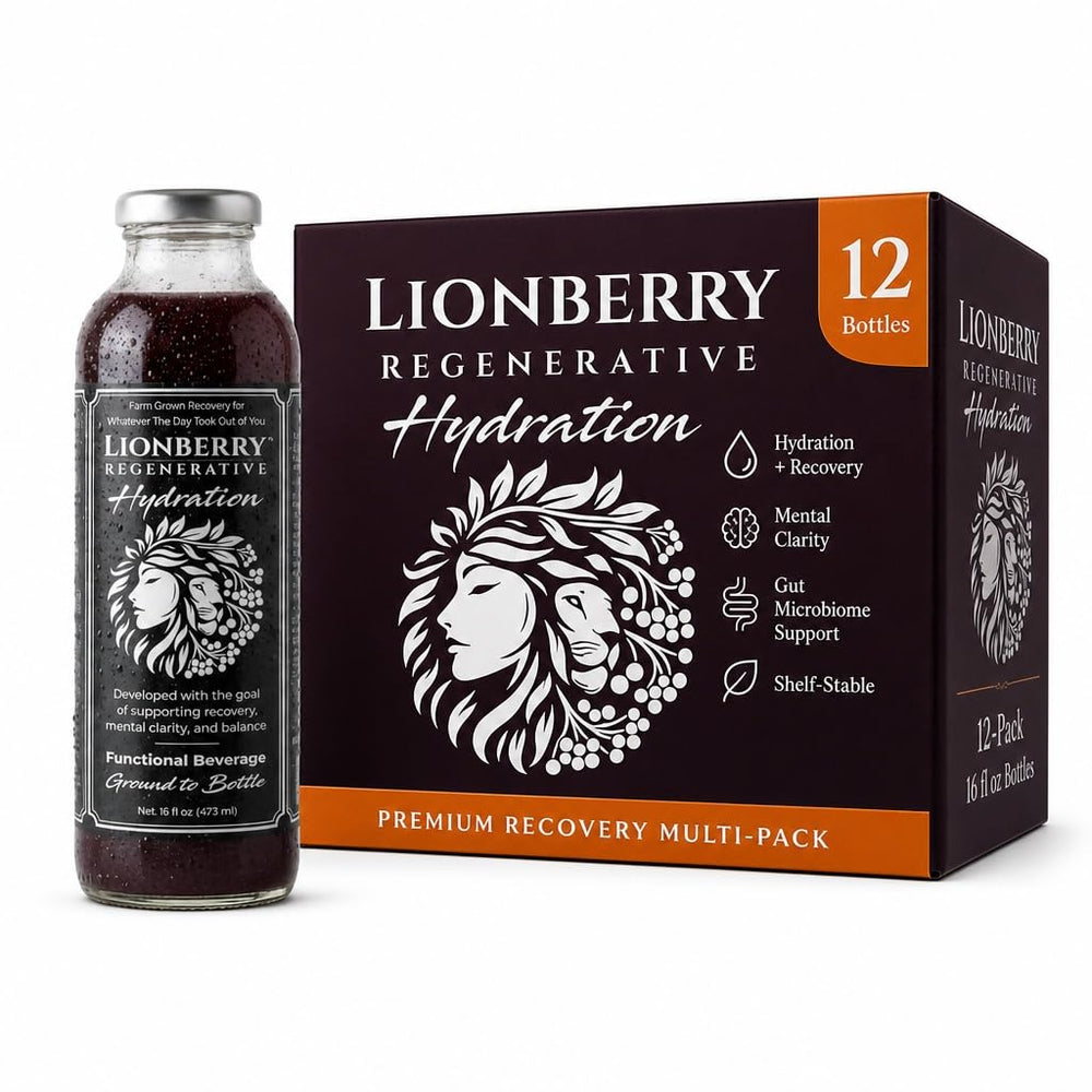 Elderberry and Lion’s Mane Hydration Drink, 12-Pack