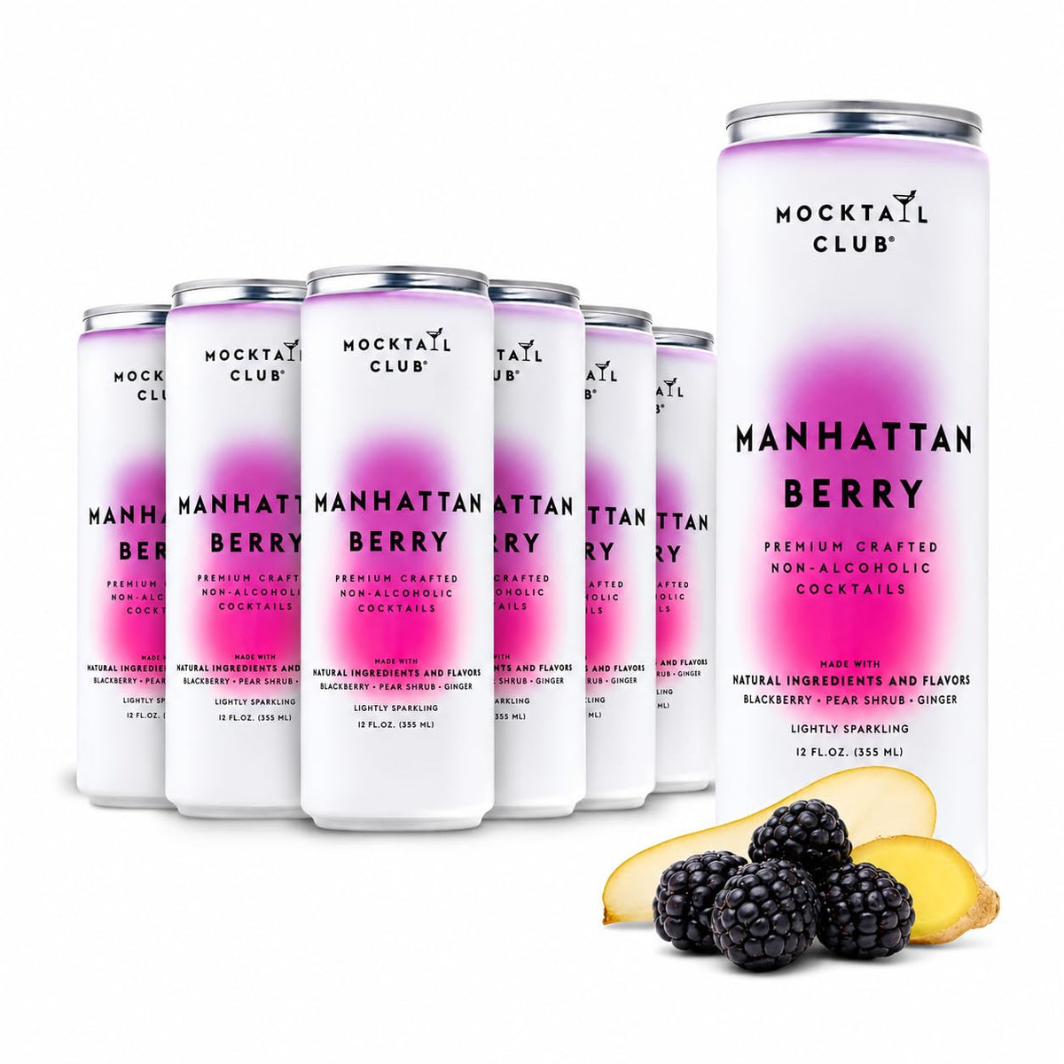 Nonalcoholic Craft Mocktail Variety
