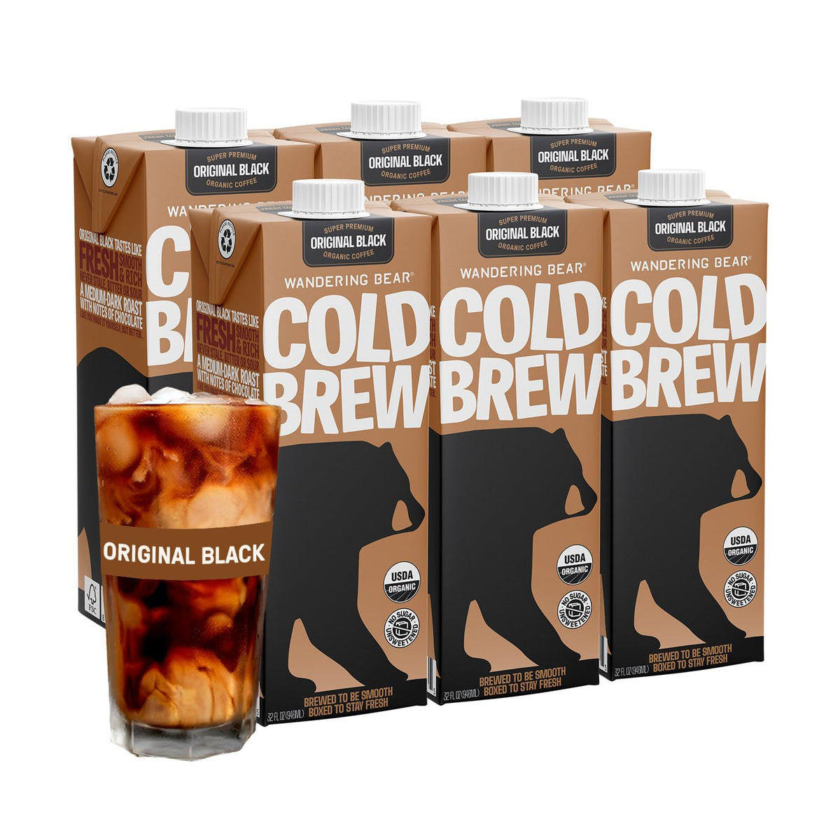 Ready-to-Drink Cold Brew Coffee Variety