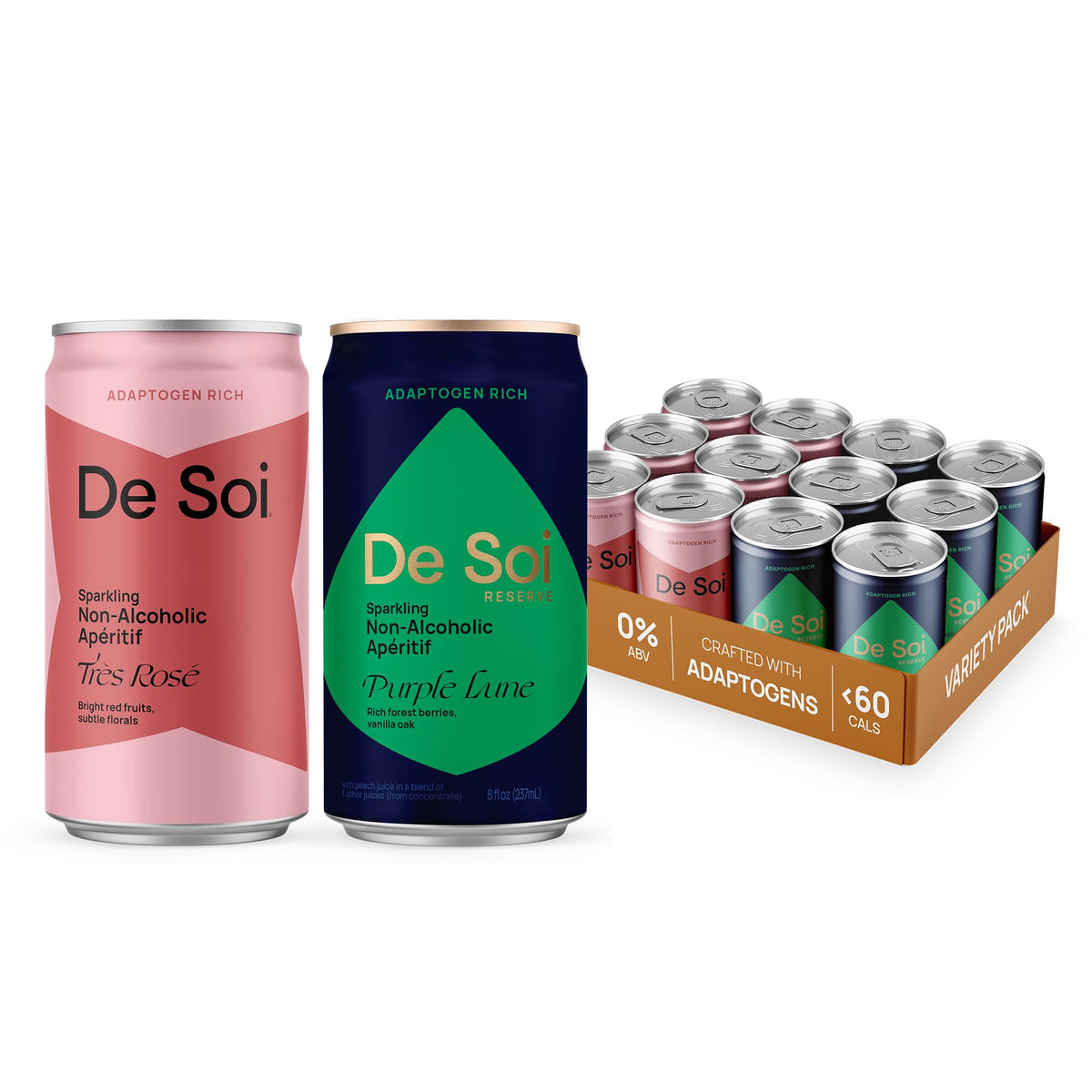 Nonalcoholic Botanical Aperitif Variety