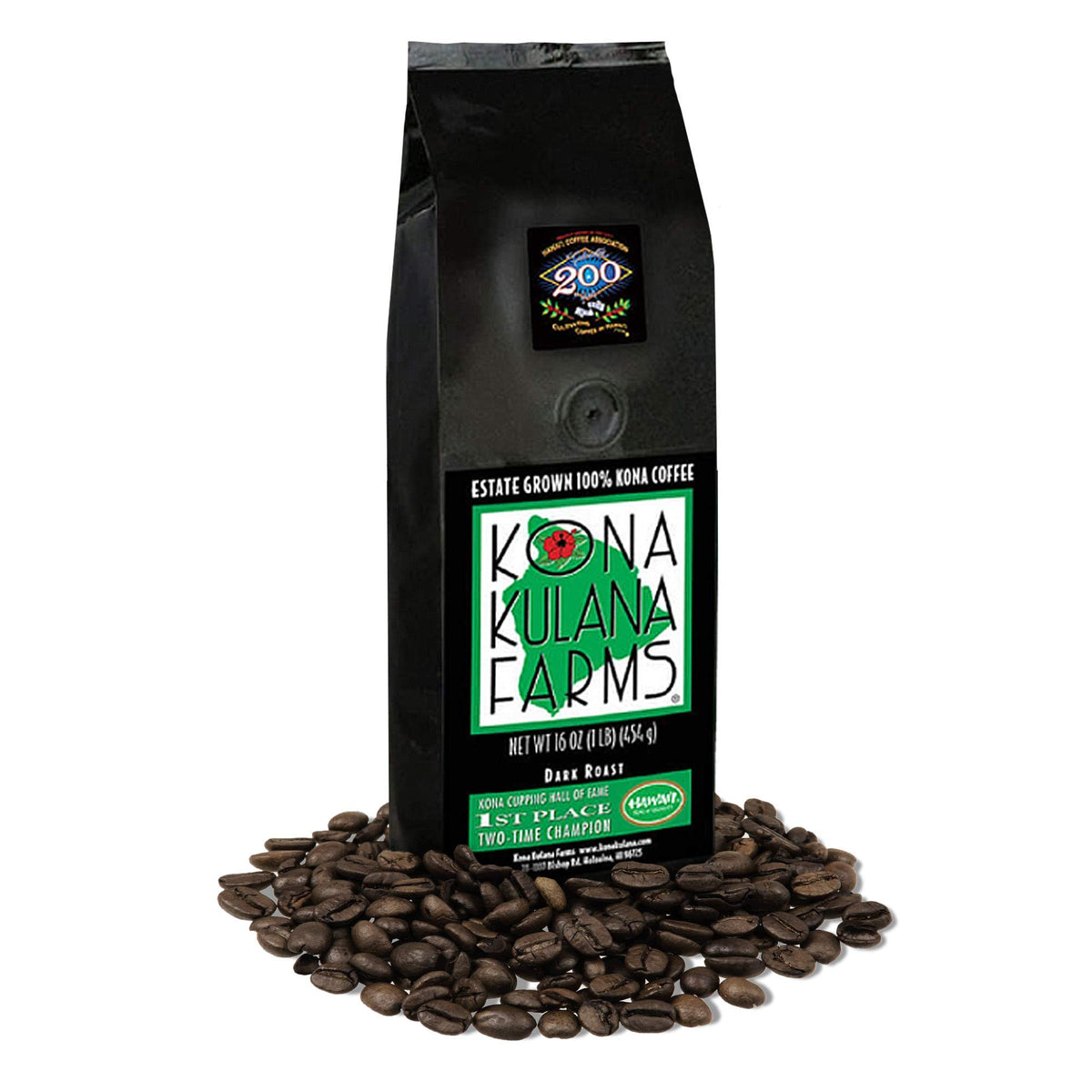 Single-Origin Kona Whole Coffee Beans