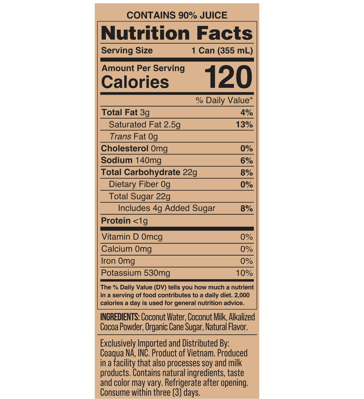Flavored Coconut Water Variety