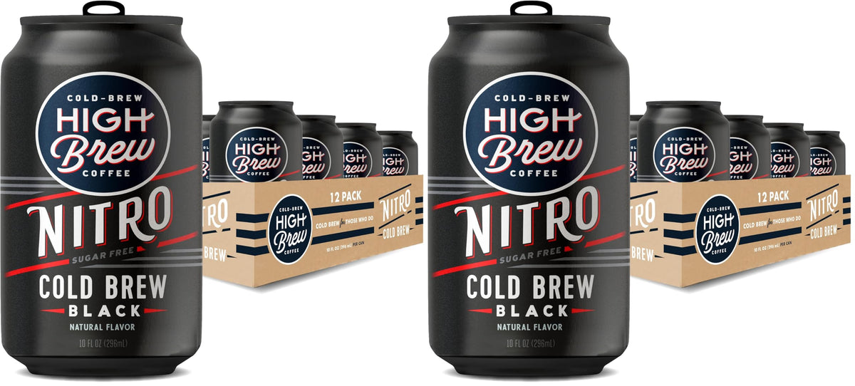 Nitro Cold Brew Coffee, 12-Pack