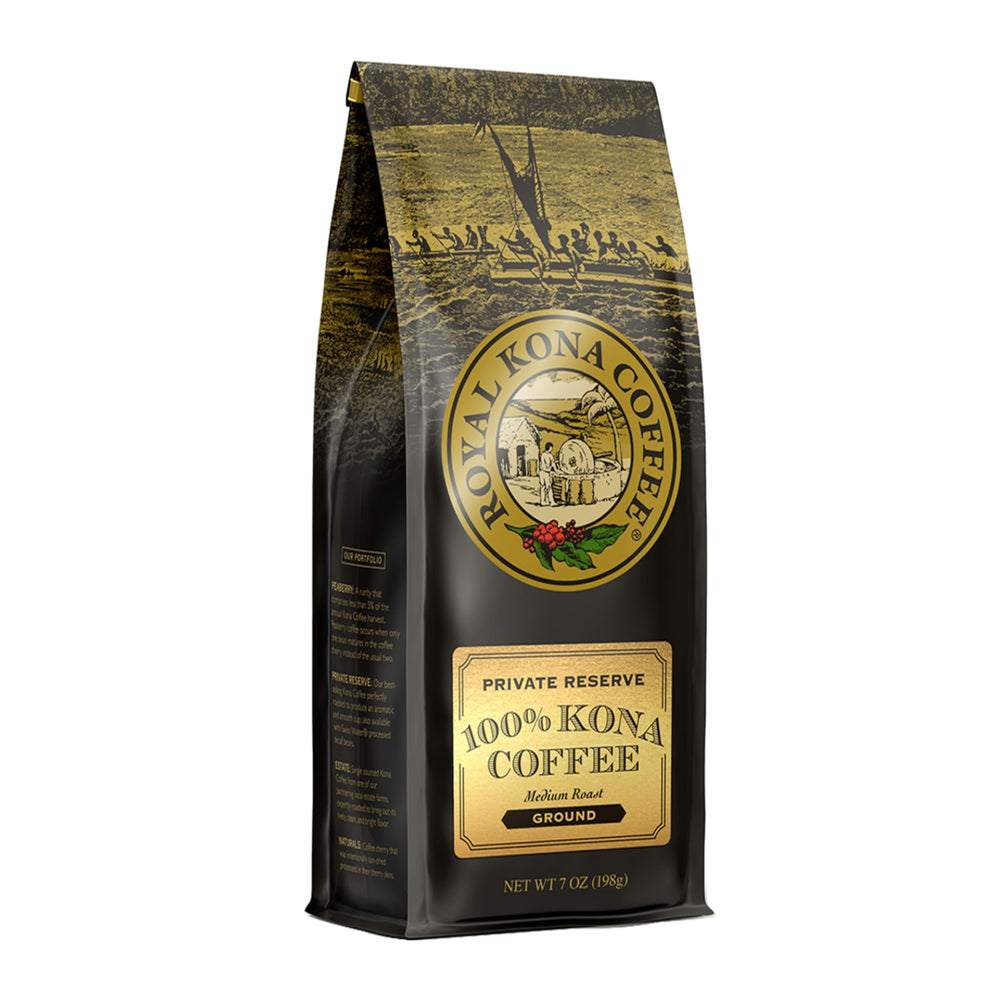 Hawaiian Kona Whole and Ground Coffee