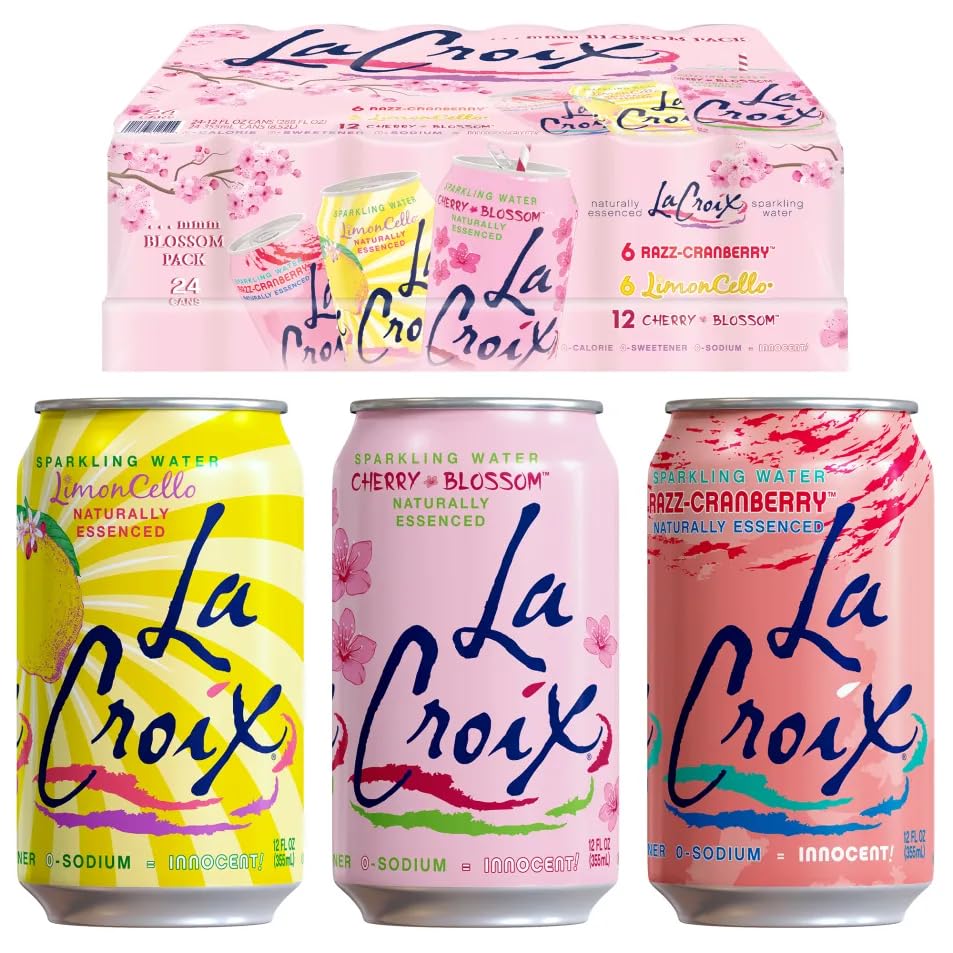 Tropical Sparkling Water Variety, 24-Pack