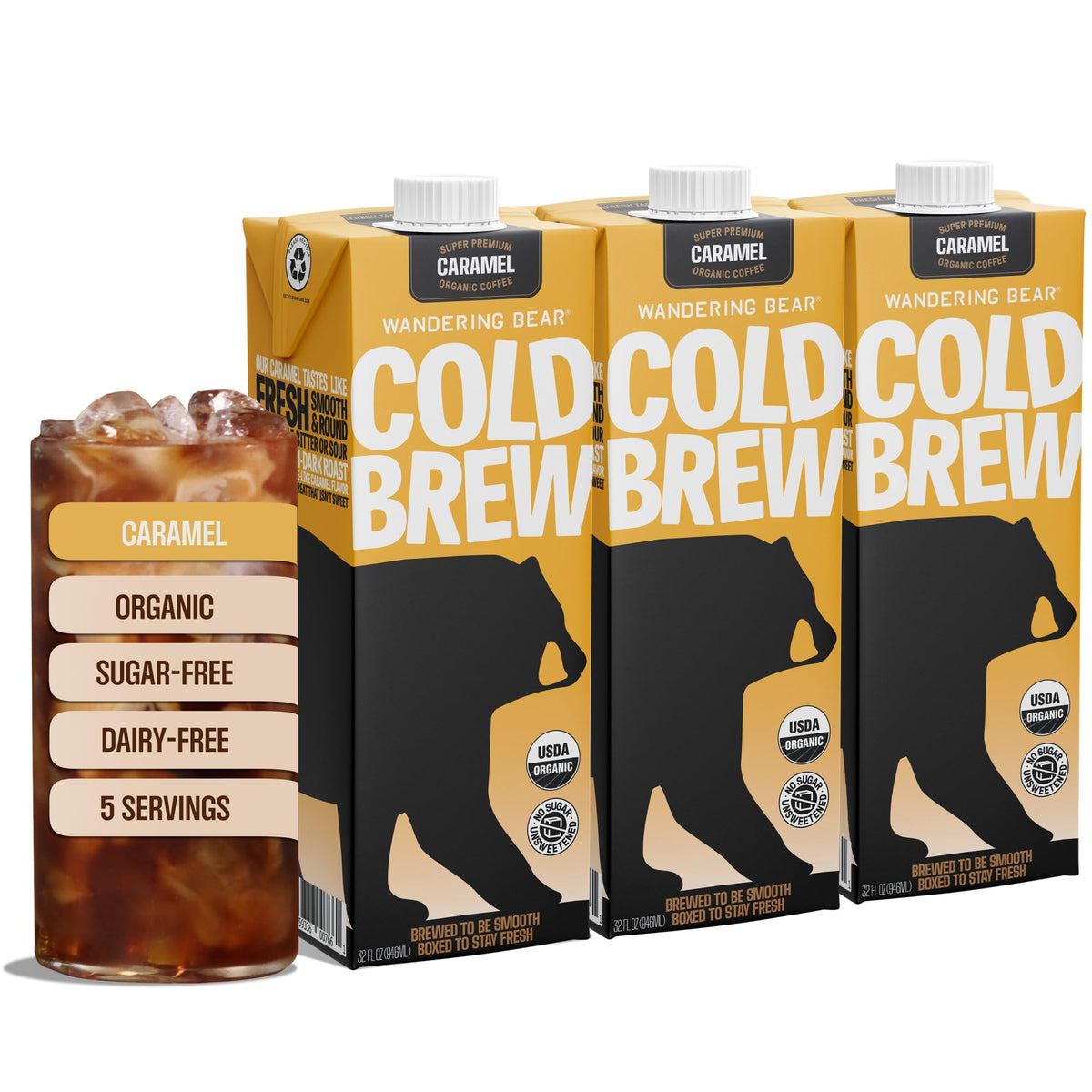 Ready-to-Drink Cold Brew Coffee Variety
