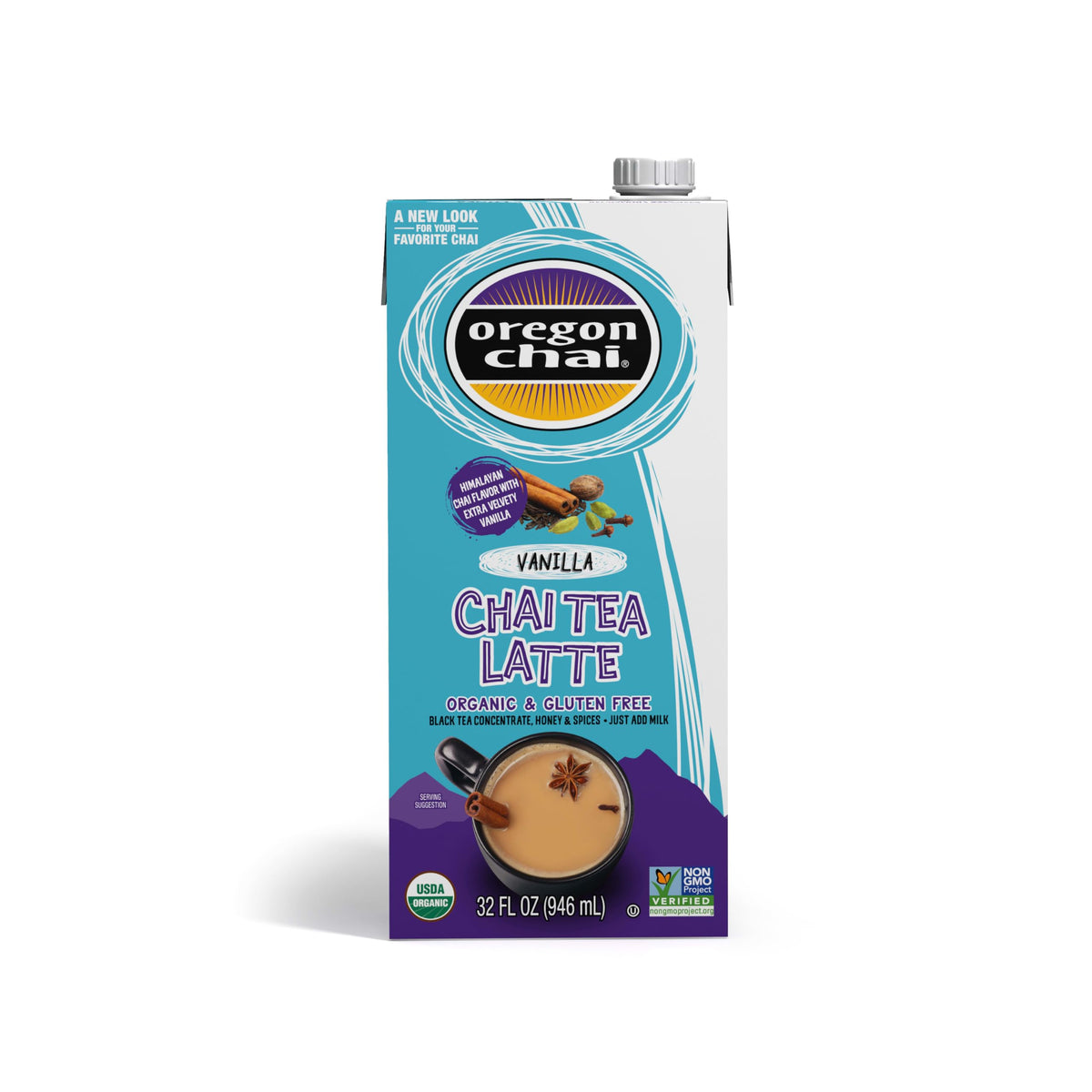Vanilla Chai Tea Concentrate, Six-Pack