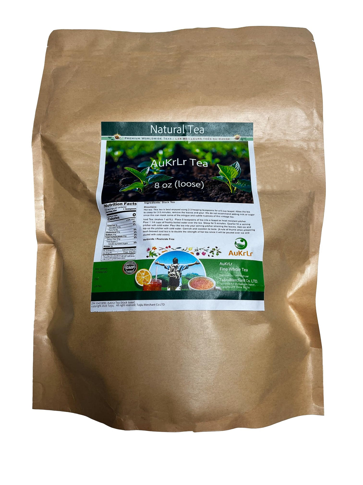 Whole-Leaf Black Tea, 8 oz