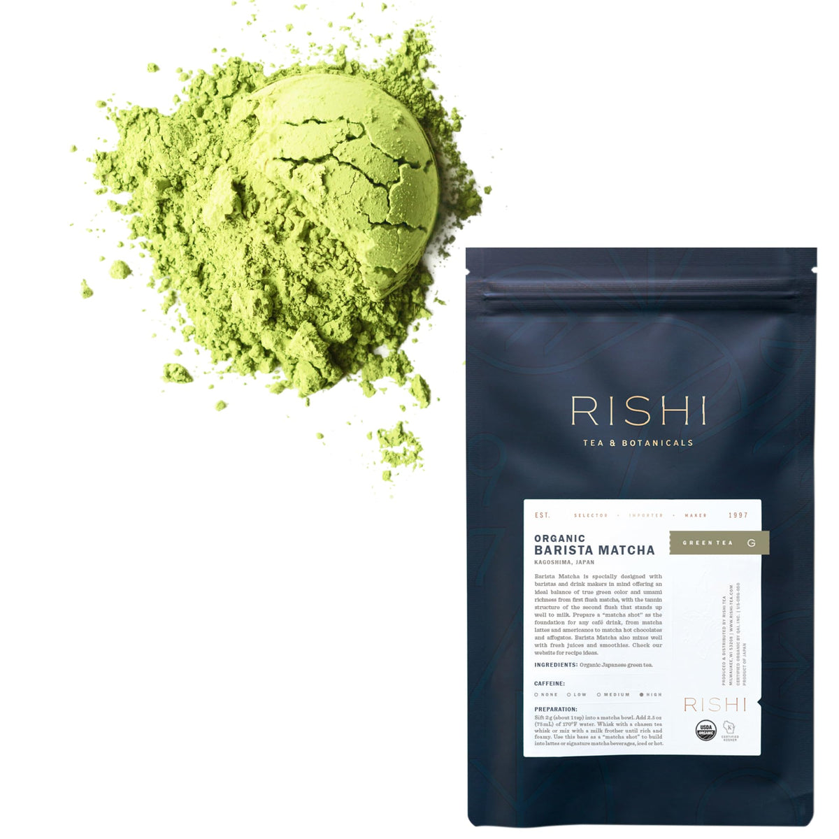 Organic Barista Matcha Powder, 3.52 oz