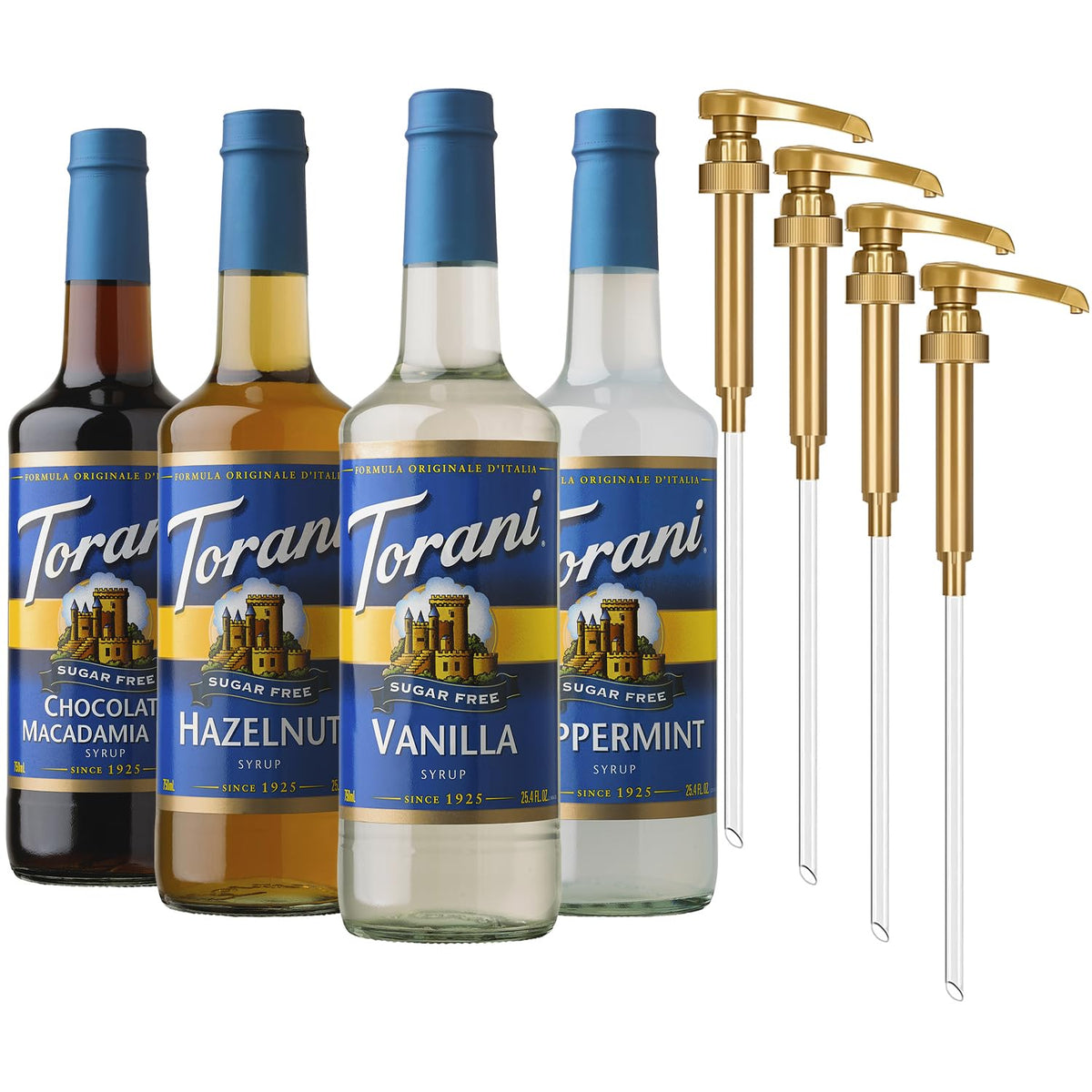 Assorted Coffee and Soda Syrups
