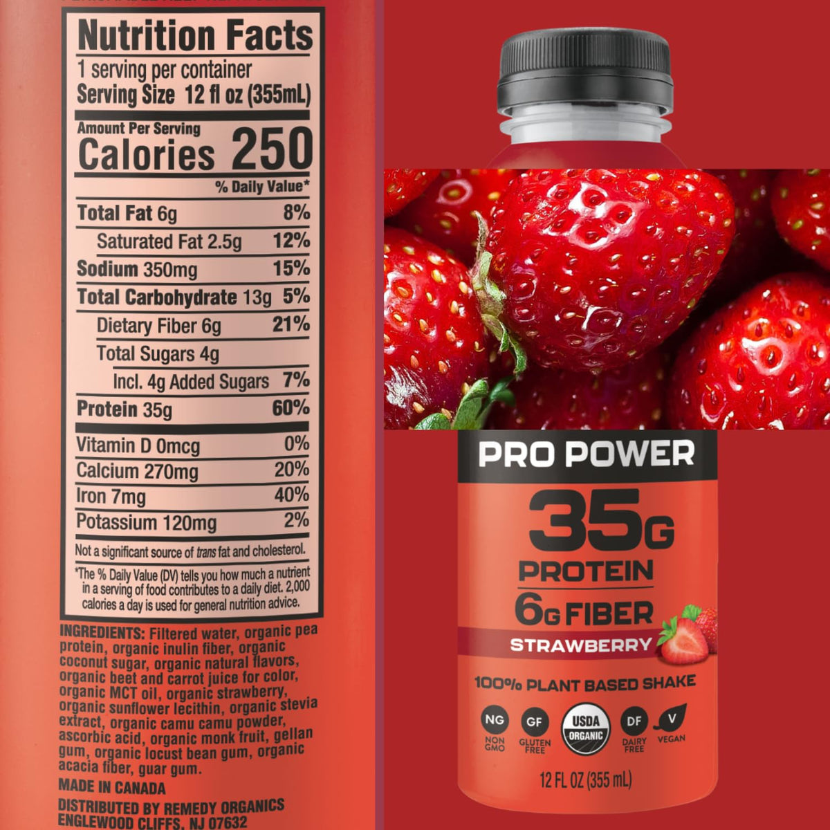 Plant-Based Protein Shake, 12 oz Multipacks