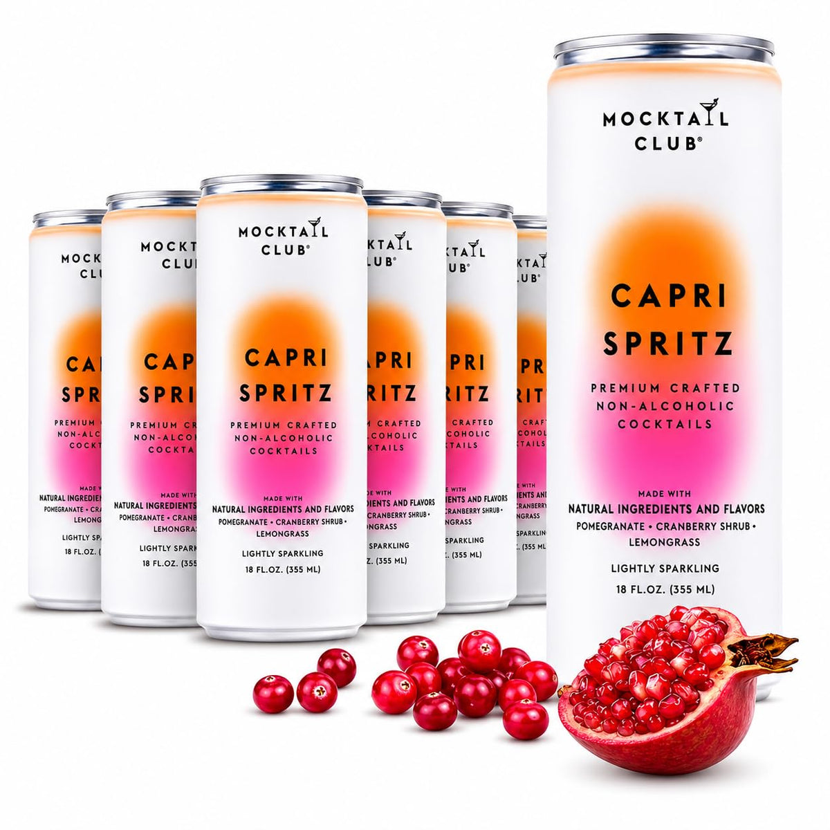 Nonalcoholic Craft Mocktail Variety