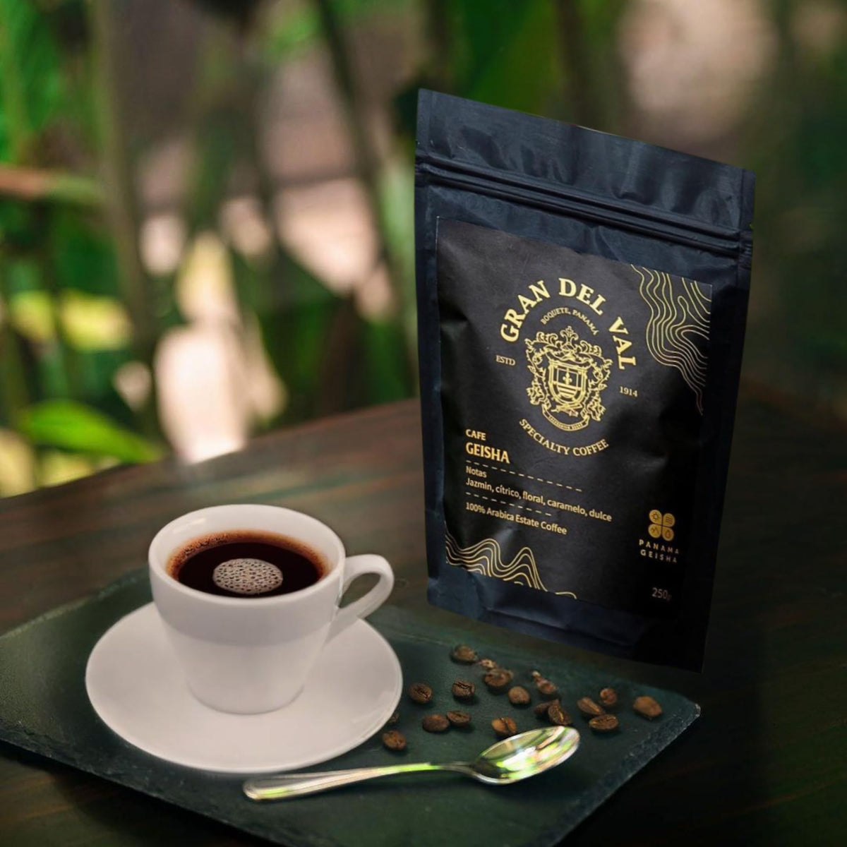 Panama Geisha Honey-Process Whole Beans, 8.8 oz