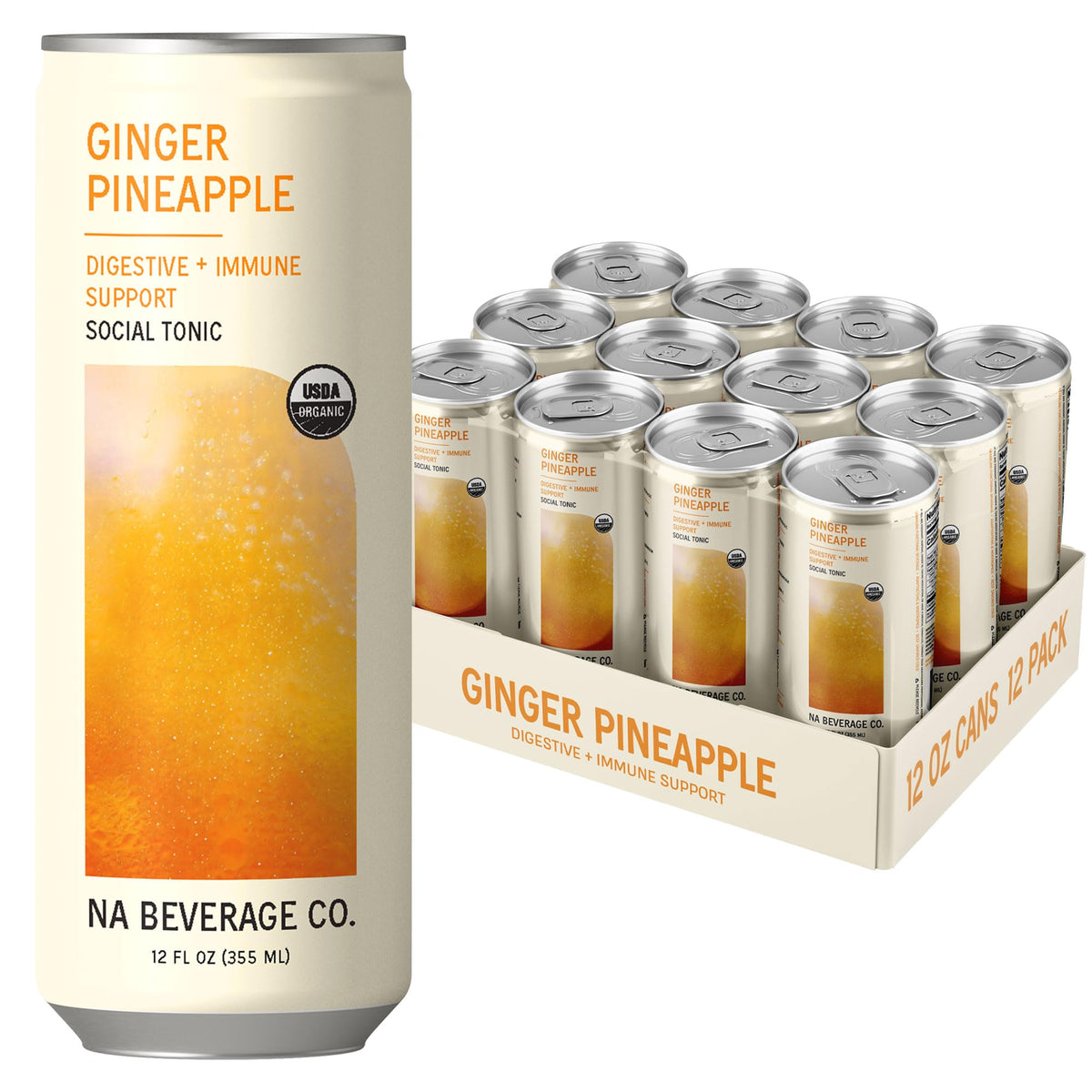 Nonalcoholic Botanical Mocktail, 12-Pack