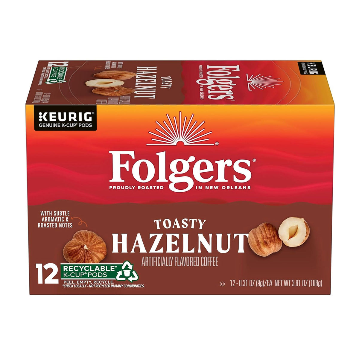Caramel and Hazelnut Coffee Pods