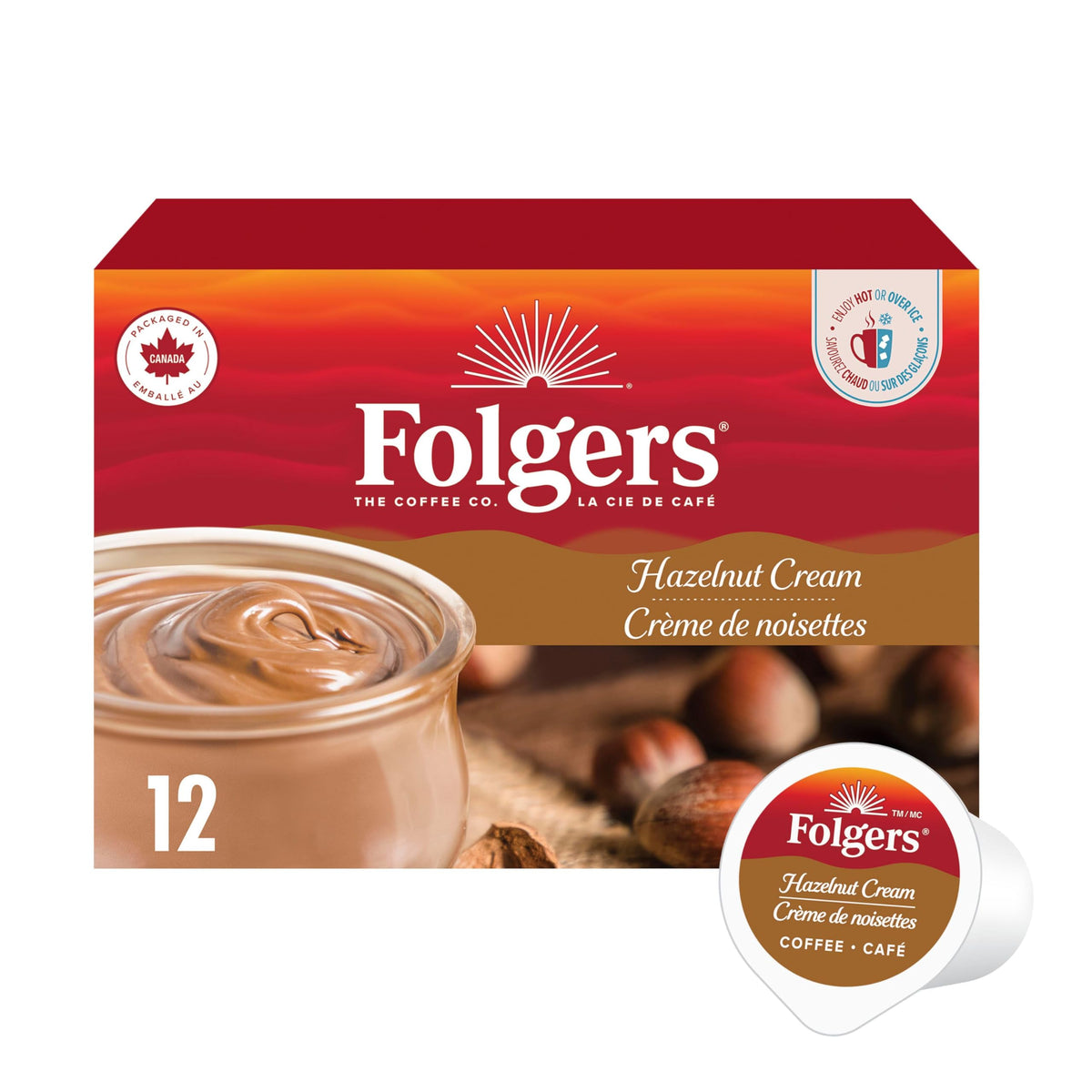 Caramel and Hazelnut Coffee Pods
