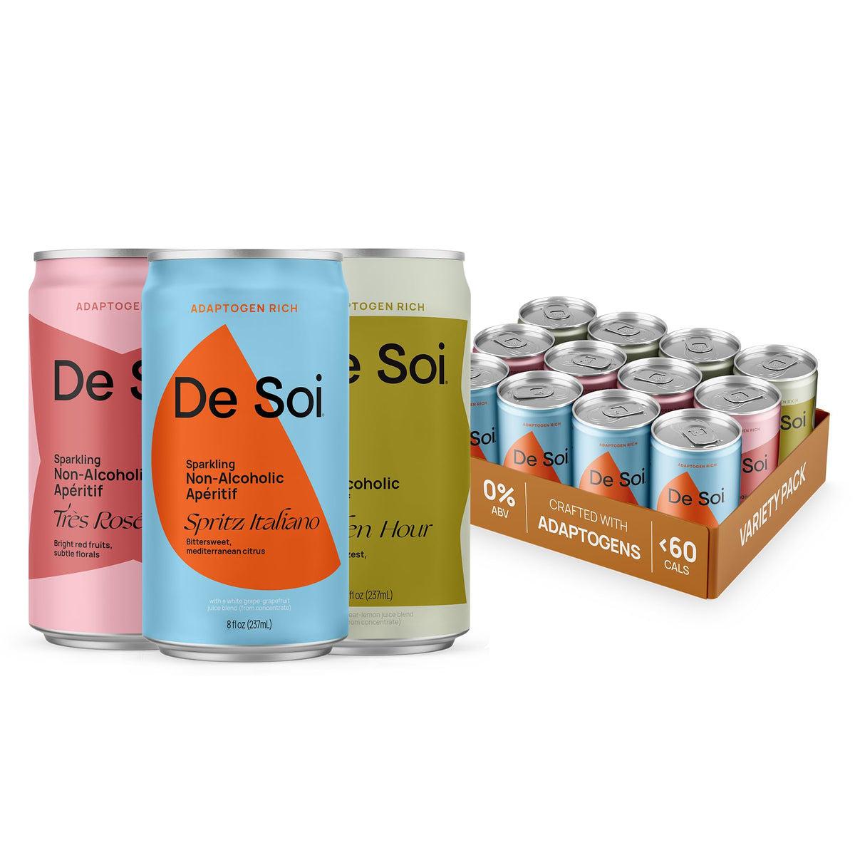 Nonalcoholic Botanical Aperitif Variety