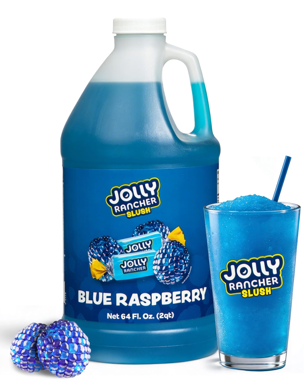 Fruit-Flavored Slush Syrup, 64 oz