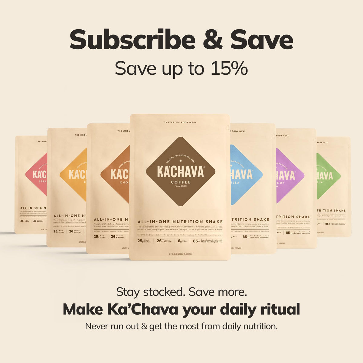 Plant-Based All-in-One Shake Powder