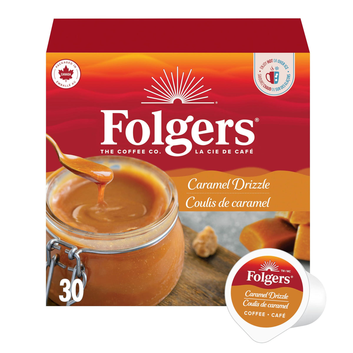 Caramel and Hazelnut Coffee Pods