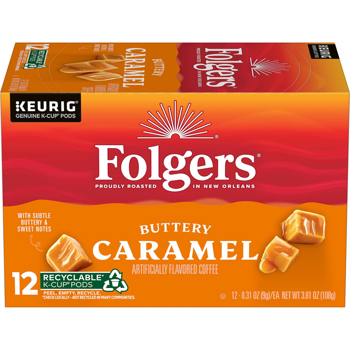 Caramel and Hazelnut Coffee Pods
