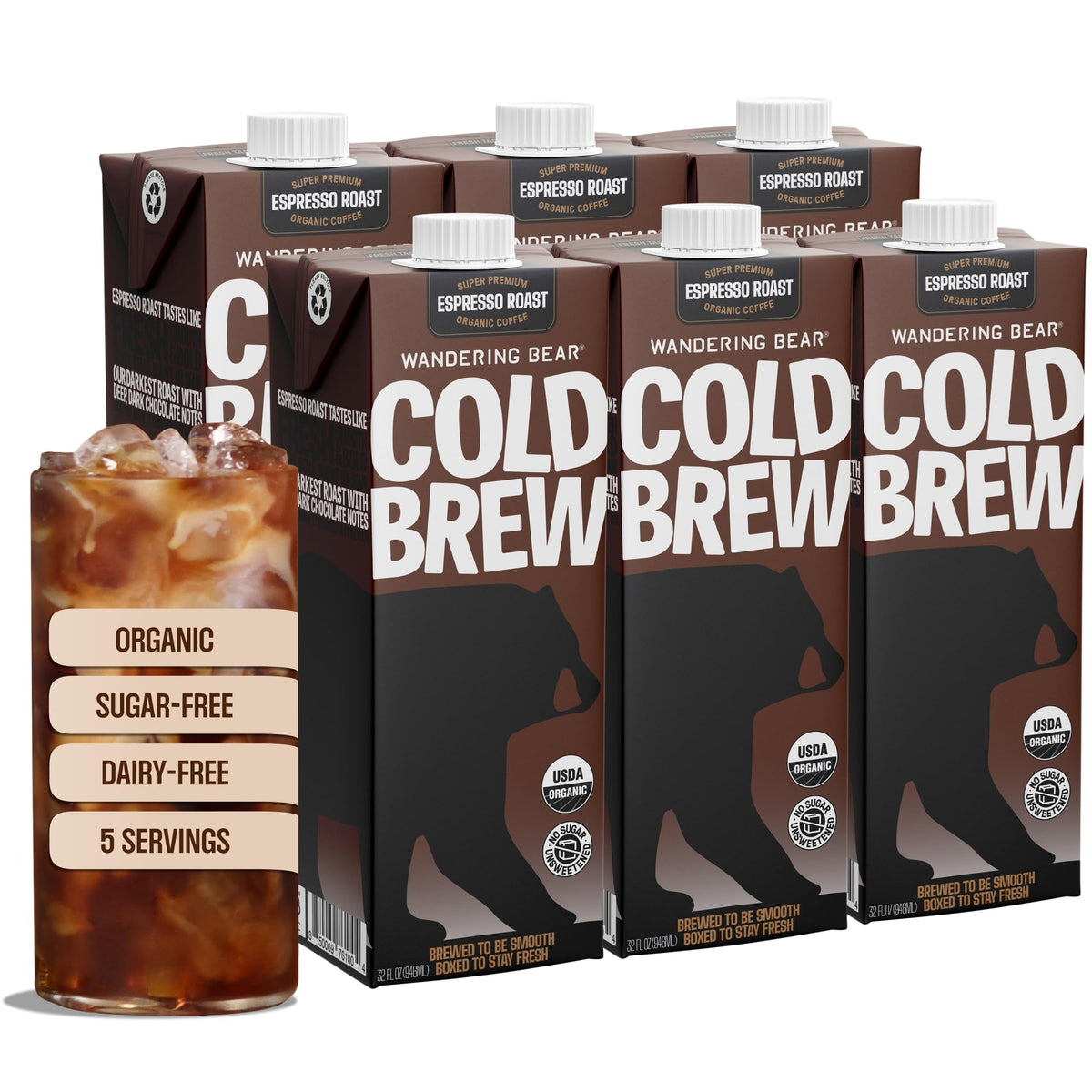 Ready-to-Drink Cold Brew Coffee Variety