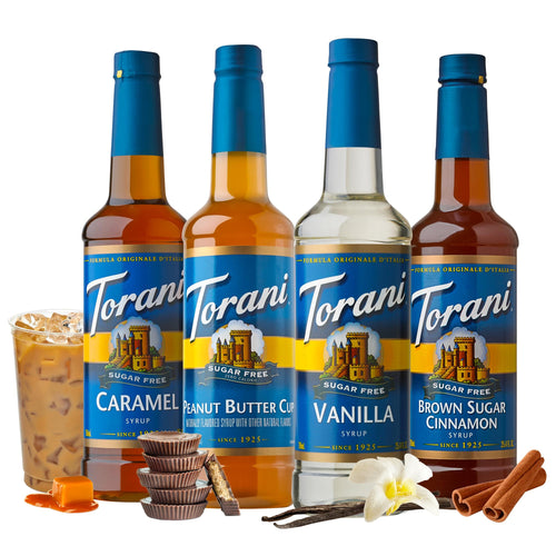 Assorted Coffee and Soda Syrups