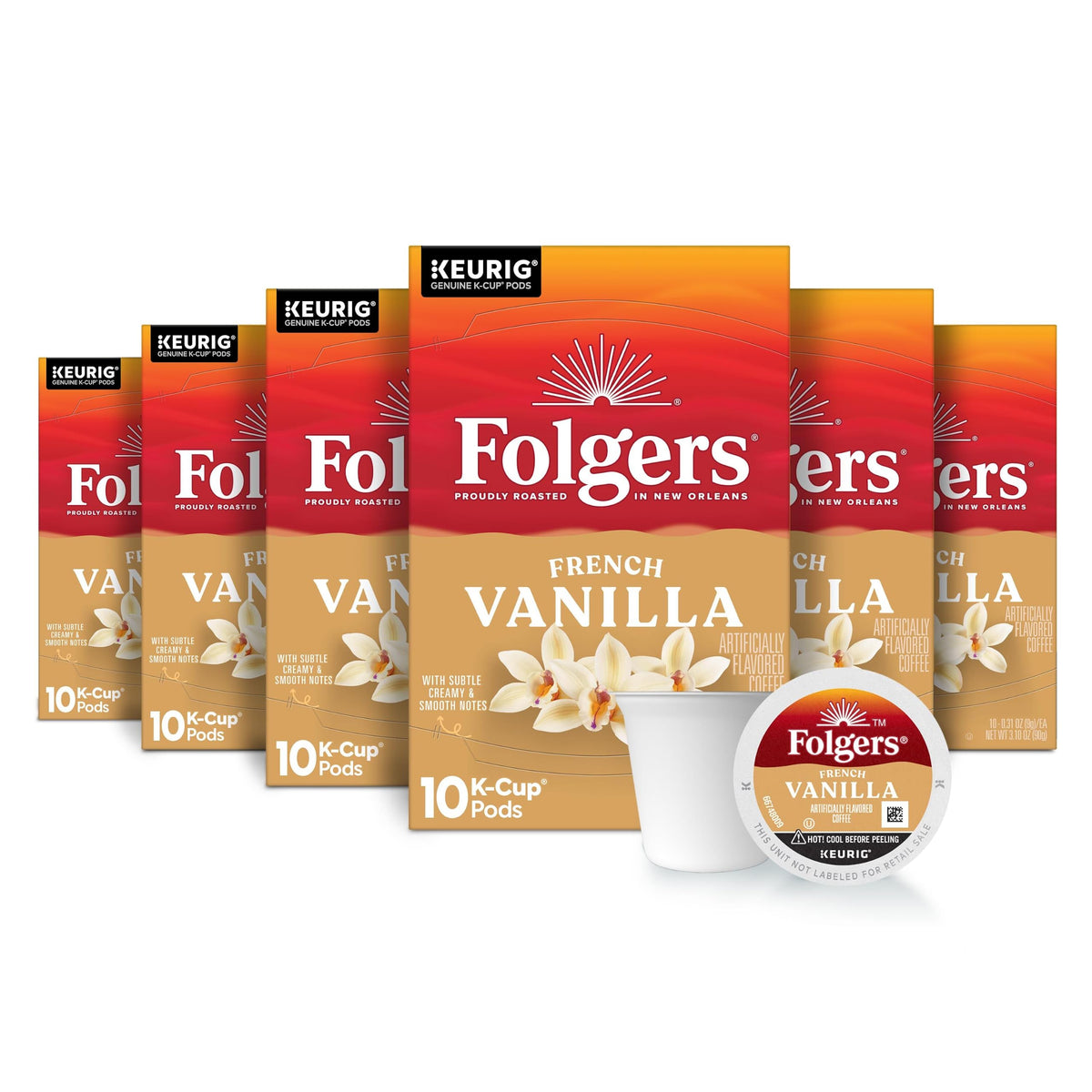Caramel and Hazelnut Coffee Pods