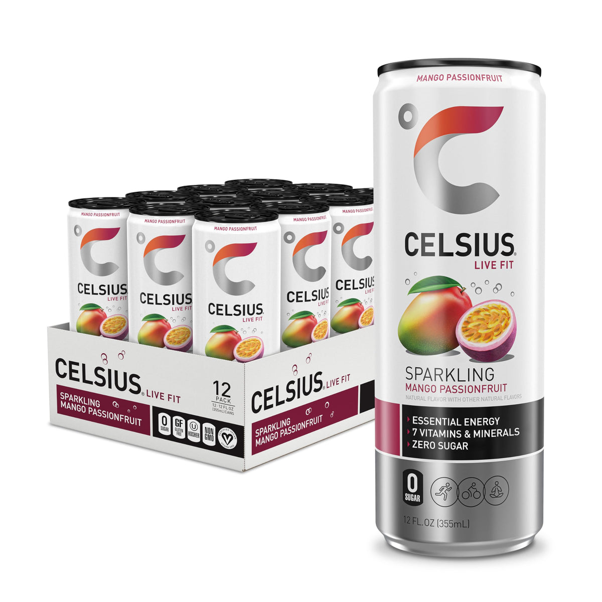 Sugar-Free Energy Drink Variety, 12-Pack