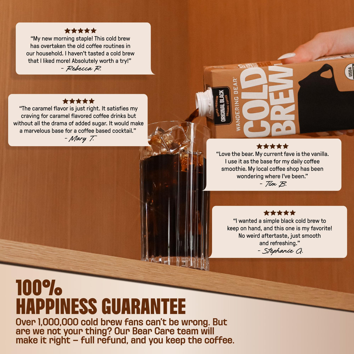 Cold Brew Coffee Concentrate and On-Tap Drinks