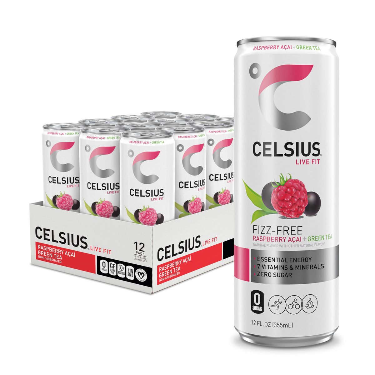 Sugar-Free Energy Drink Variety, 12-Pack