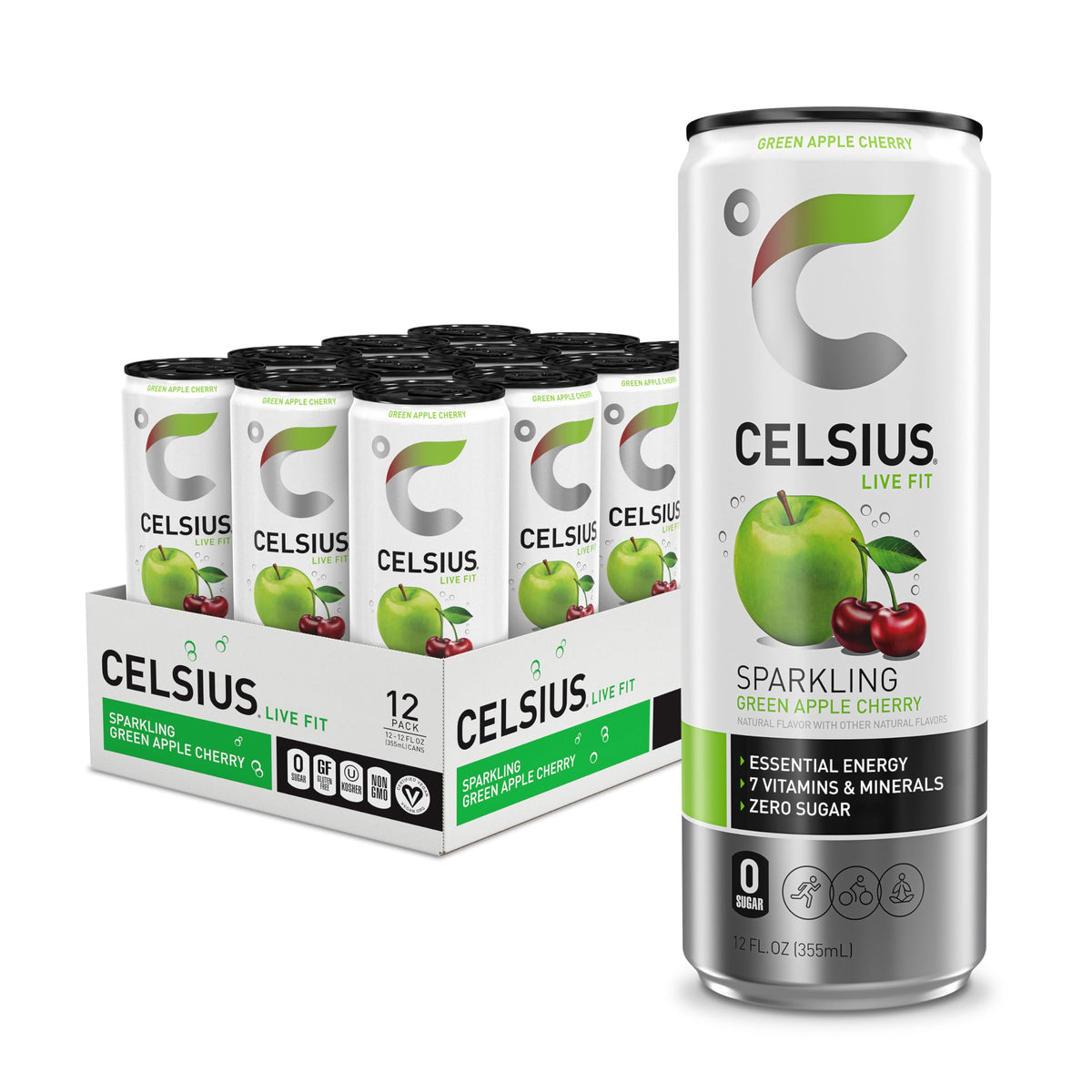 Sugar-Free Energy Drink Variety, 12-Pack
