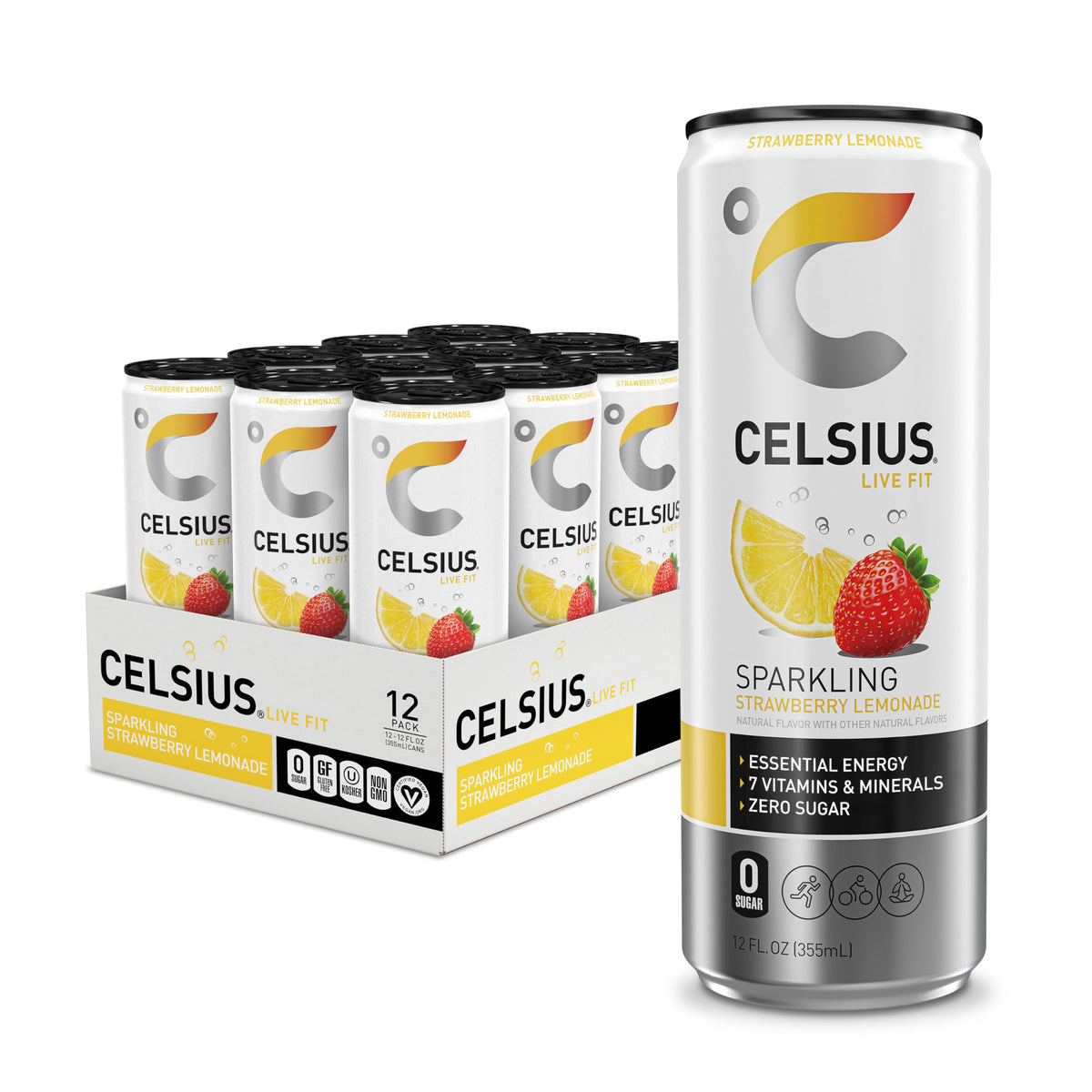 Sugar-Free Energy Drink Variety, 12-Pack